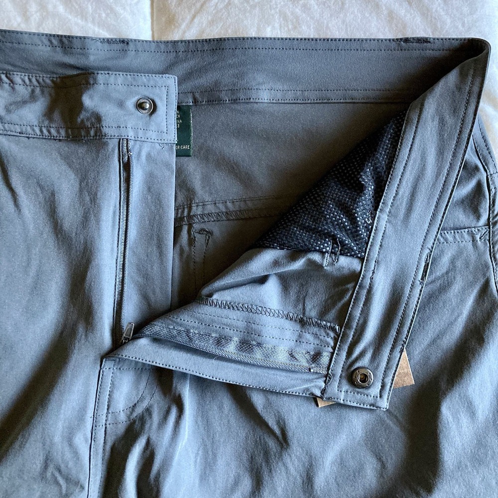 NWT Stillwater Supply Co Performance Shorts Mens 39-Waist (actual) Charcoal Gray - Picture 2 of 16
